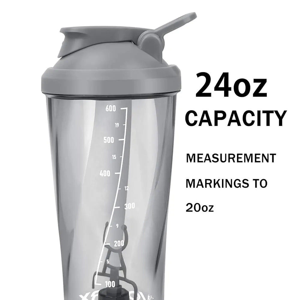 Electric Shaker Bottle,for Gym and personal use .Gallium USB C Rechargeable Electric Protein Shake Mixer, BPA Free, Tritan 700ml