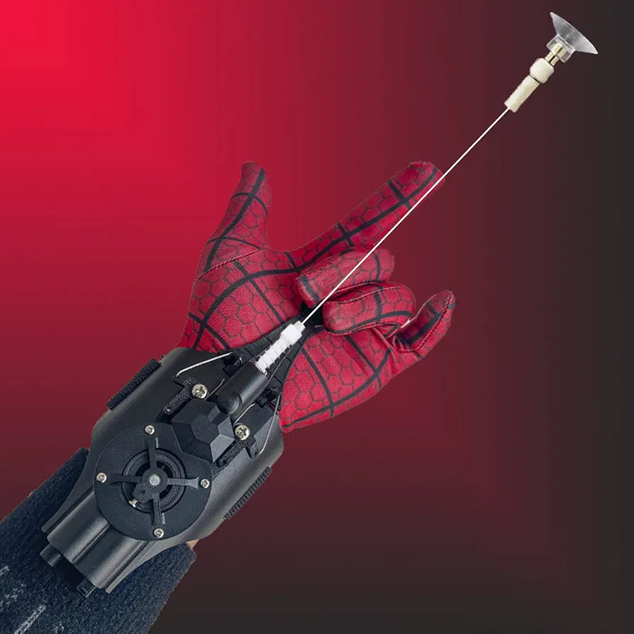 Web Launcher Spider String Shooter Toy, Web Shooters Cool Gadgets Reel-in Real Silk Superhero Role-Play Fun Stuff Toys Great for Men and Kids