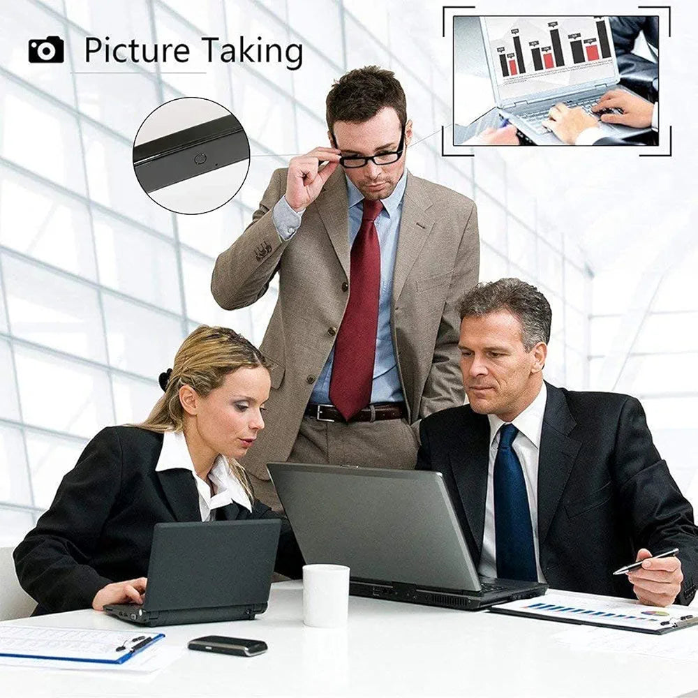 Glass Camera Invisible Lens No Hole Complete Camera HD Video Audio Glass Hd 1080p Eyewear Indoor Outdoor Video Recording Camera for Meeting, Travel (Glass Camera)