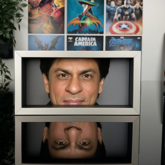 Shah Rukh Khan superstar Led - Durable and easy to use, this lightbox brings your favorite heroes to life with a captivating glow.