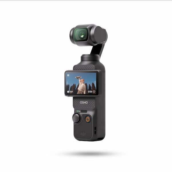 DJI Osmo Pocket 3, Vlogging Camera with 1'' CMOS & 4K/120fps Video, 3-Axis Stabilization, Fast Focusing, Face/Object Tracking, 2" Rotatable Touchscreen, Small Video Camera for Photography, YouTube