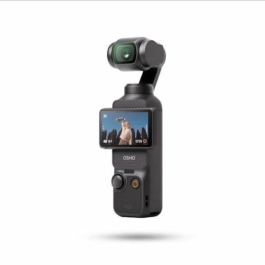 DJI Osmo Pocket 3, Vlogging Camera with 1'' CMOS & 4K/120fps Video, 3-Axis Stabilization, Fast Focusing, Face/Object Tracking, 2" Rotatable Touchscreen, Small Video Camera for Photography, YouTube