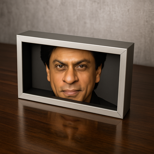 Shah Rukh Khan superstar Led - Durable and easy to use, this lightbox brings your favorite heroes to life with a captivating glow.