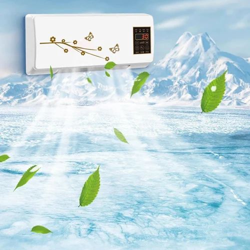 Portable Smart Air Conditioner, Mini Wall Mounted Split Air Conditioner & Heater, With Remote Control Portable Smart Air Conditioner